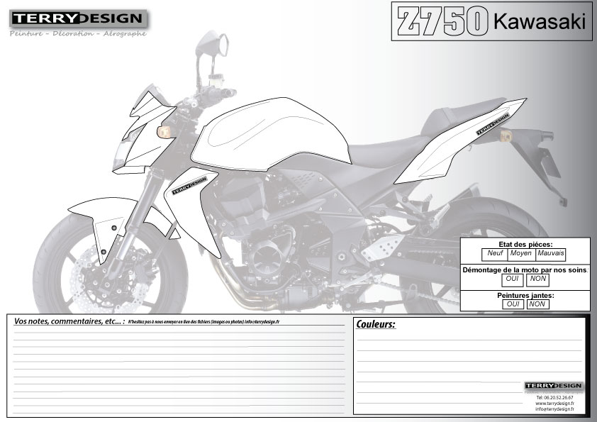 Fiche Z750